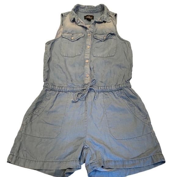 Jordache Lyocell Romper - Picture 5 of 11